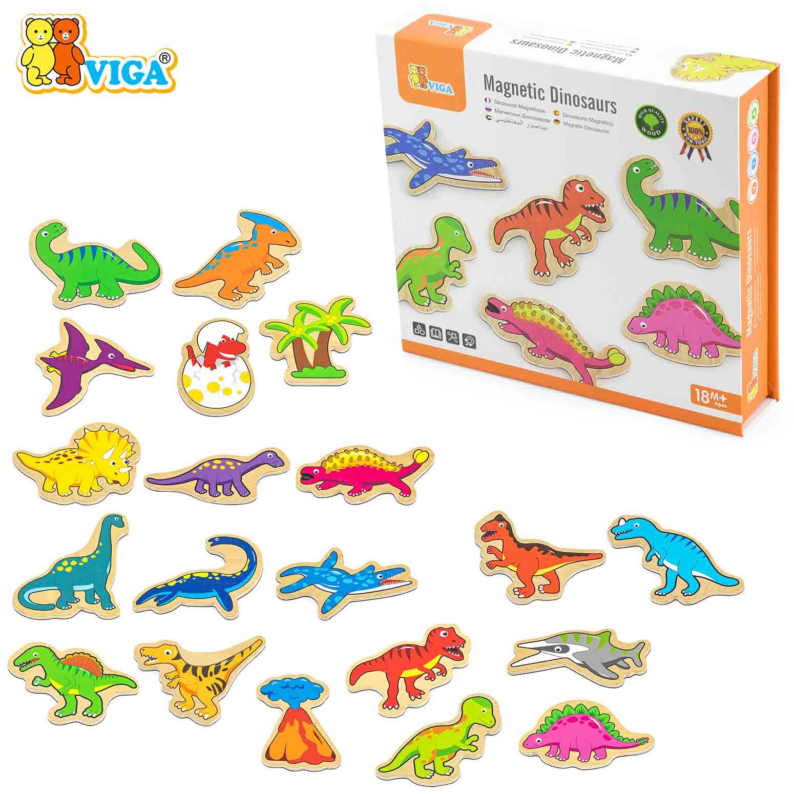 Magnetic Dinosaurs - 20pcs
