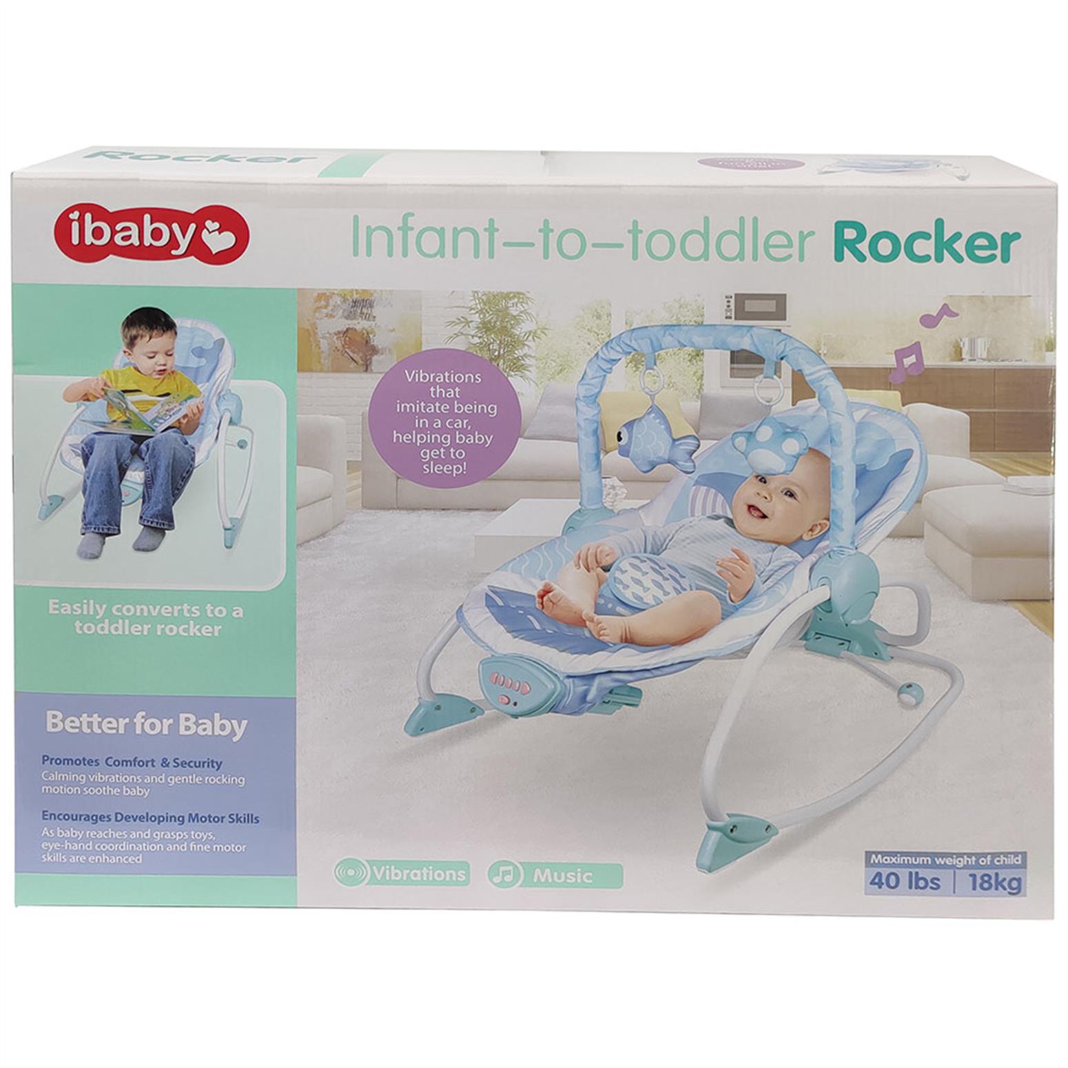 BABY ROCKING CHAIR WITH COLRO BOX
