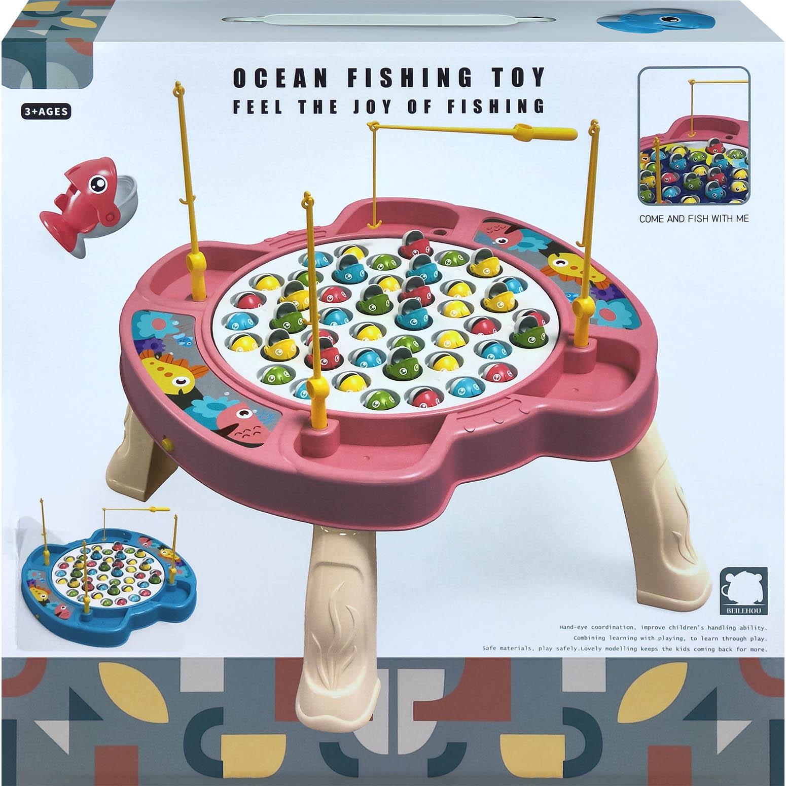 Fishing table with music