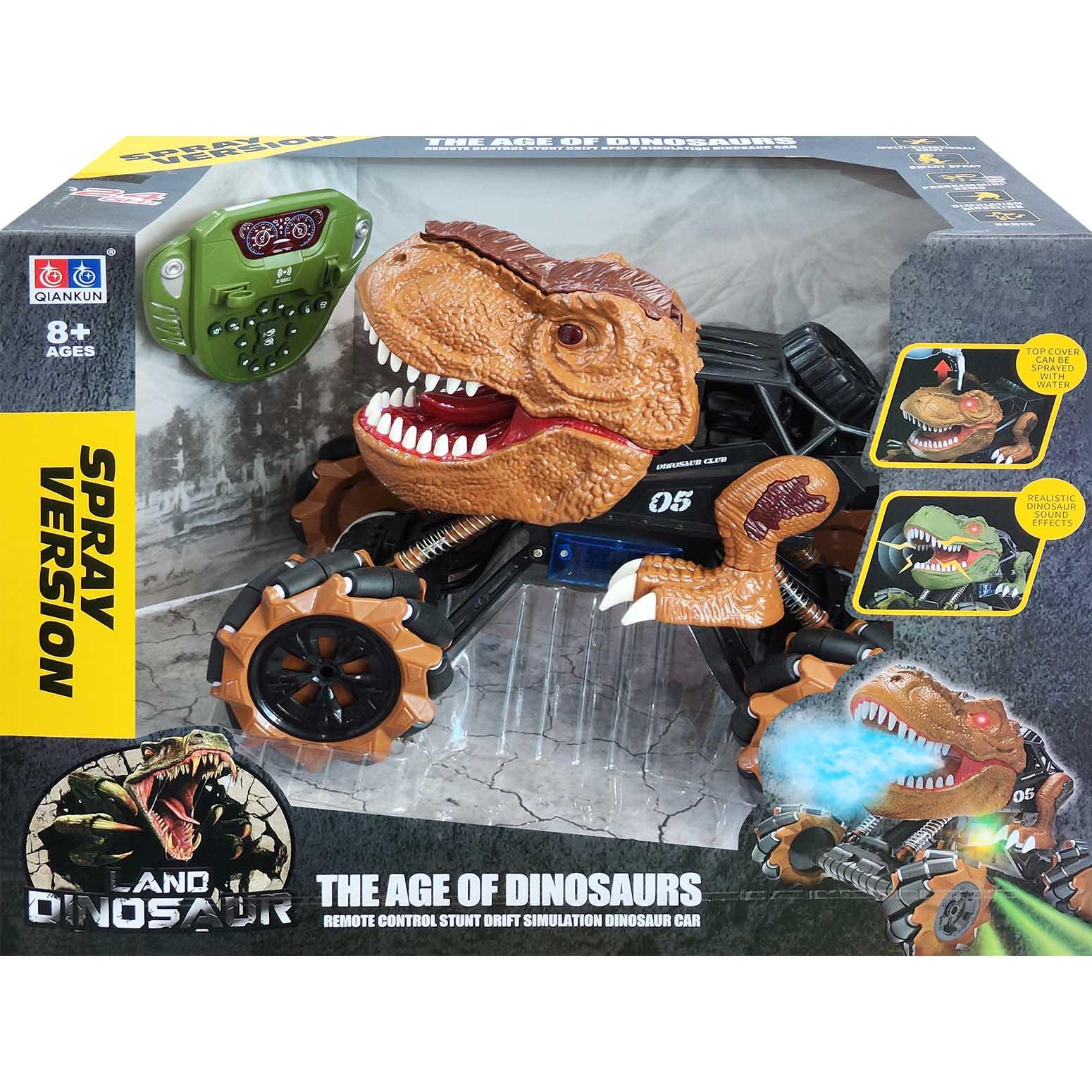 Remote Control  Dinosaur car with Spray