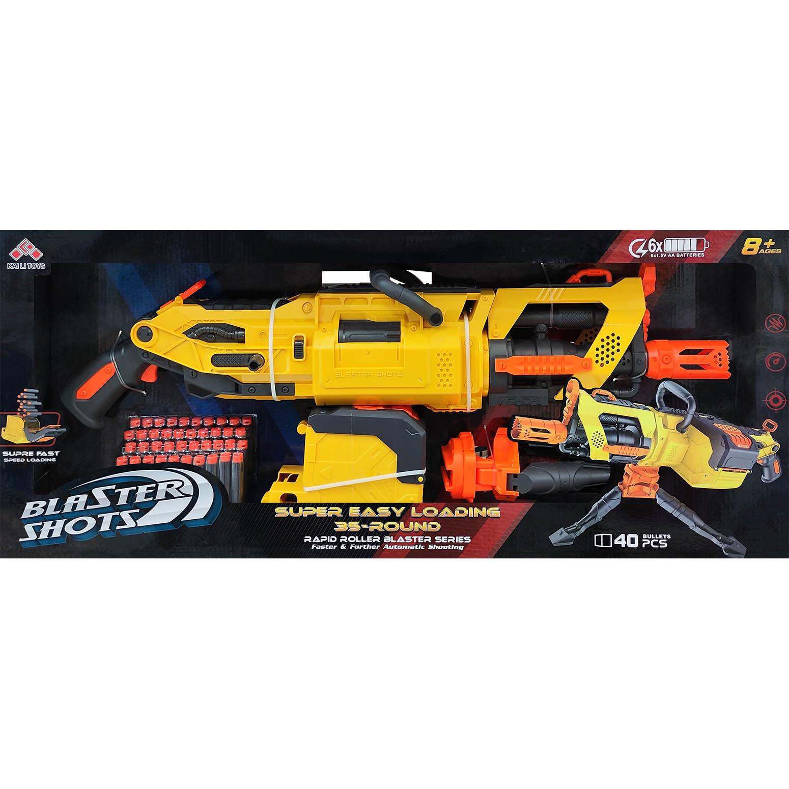 Automatic foam shots