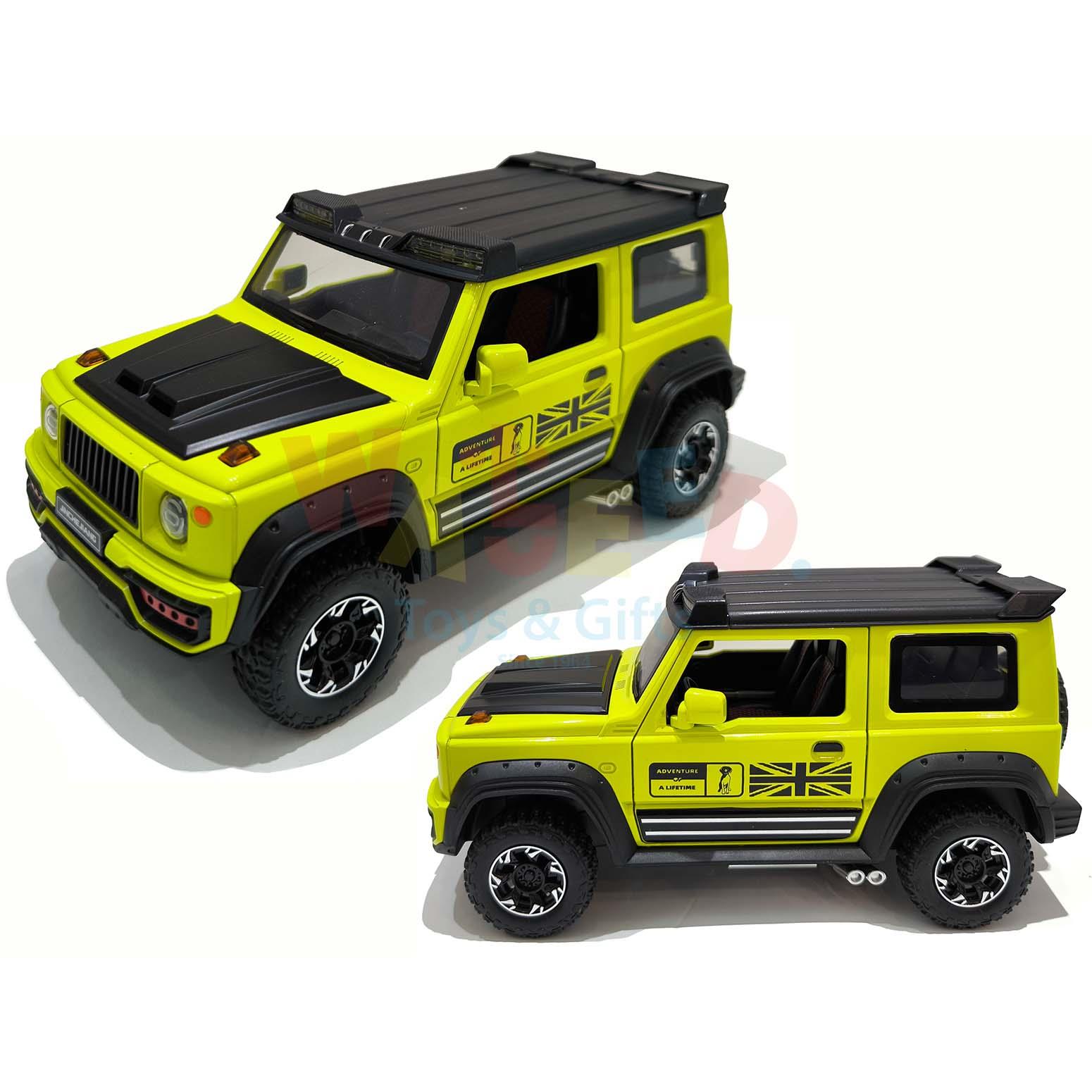 Pull Back Die-Cast Car With Light (Assorted)