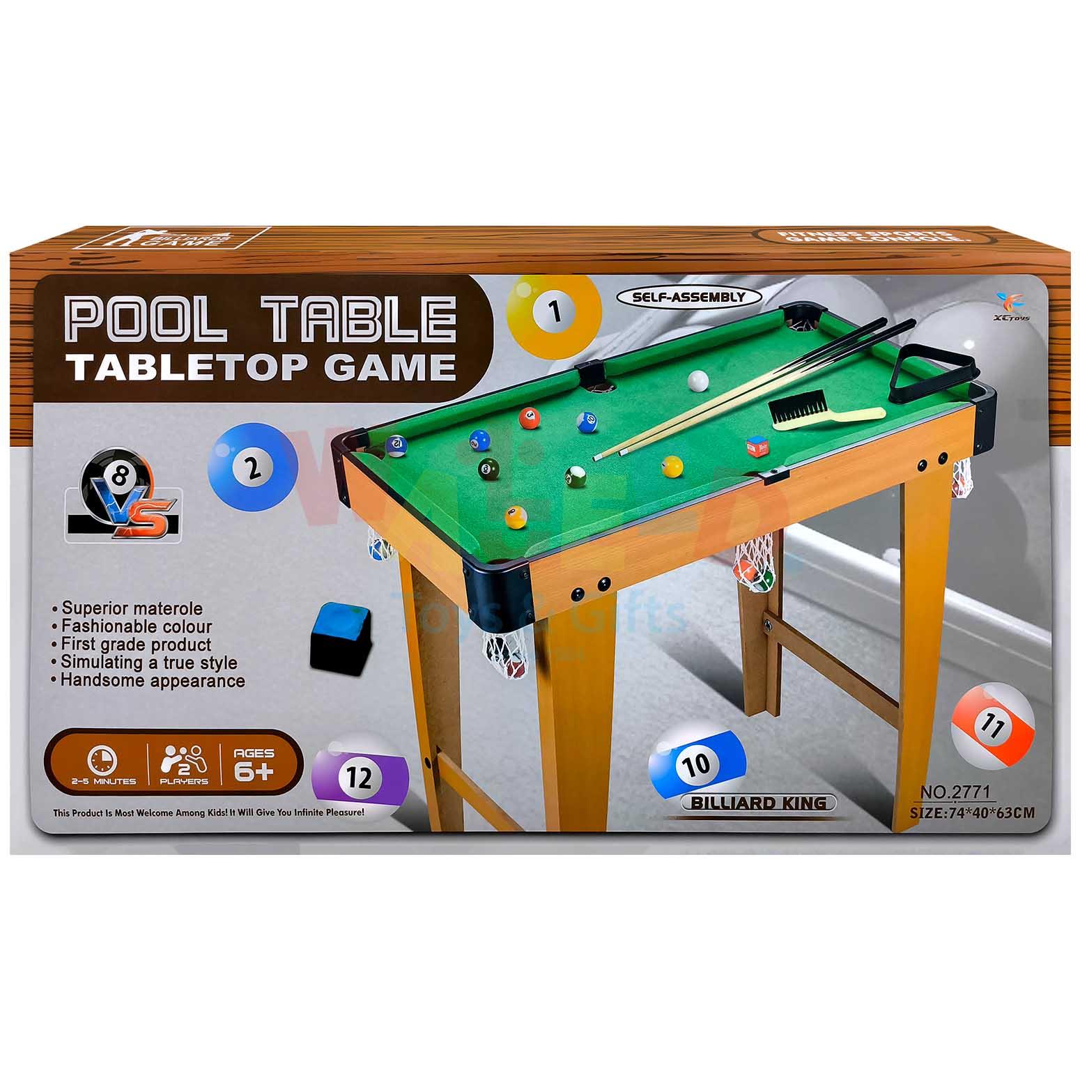 Wooden Billiard Table