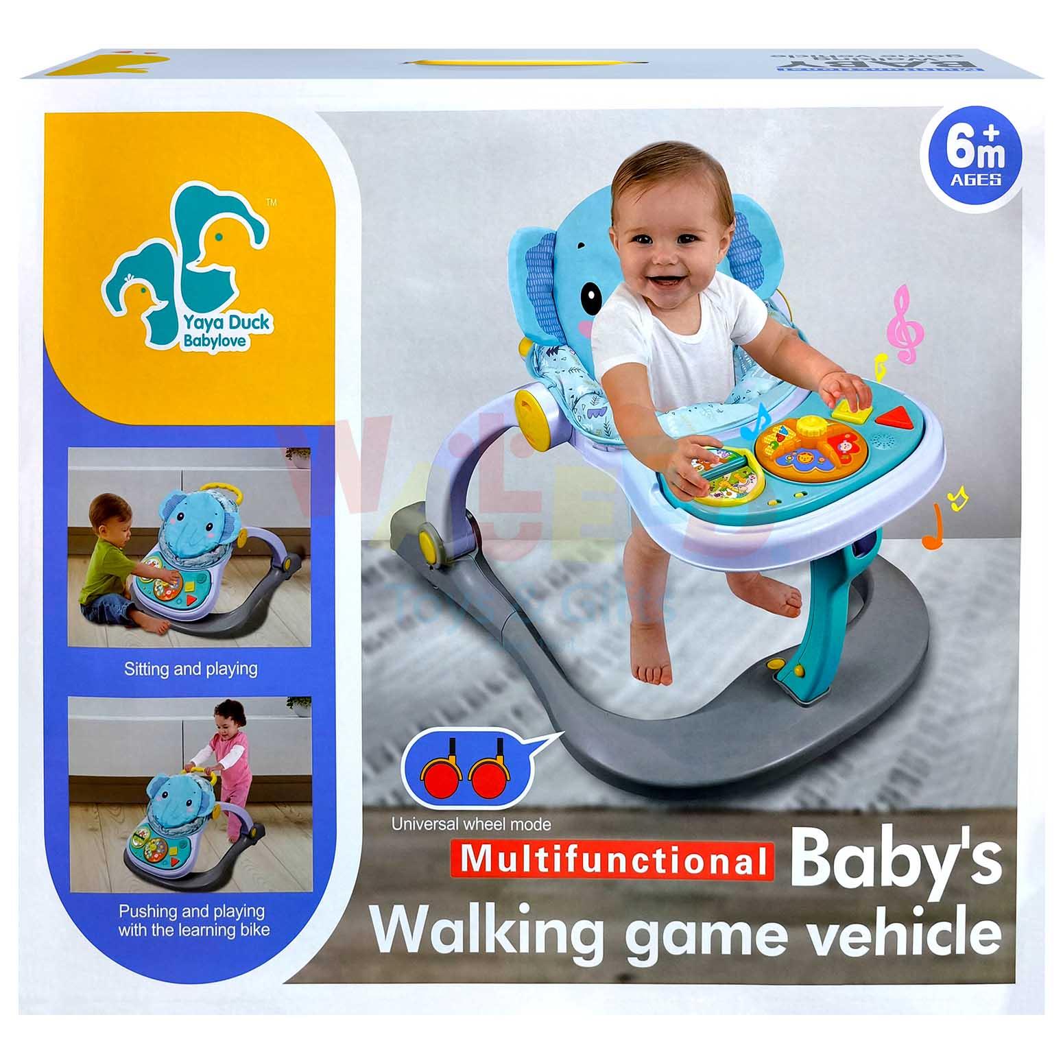 4 In 1 Baby Walker With Music