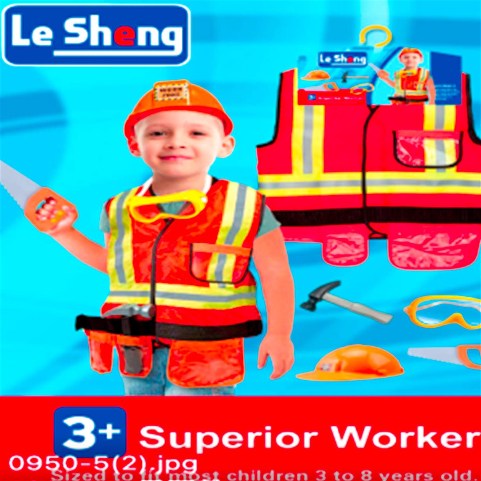 COSTUME-SUPERIOR WORKER 3-7Y