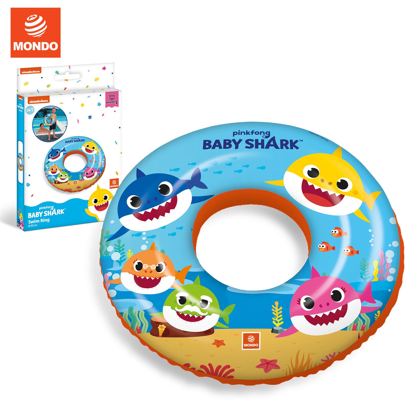 BABY SHARK SWIM RING T D.50 3X12 SCX36