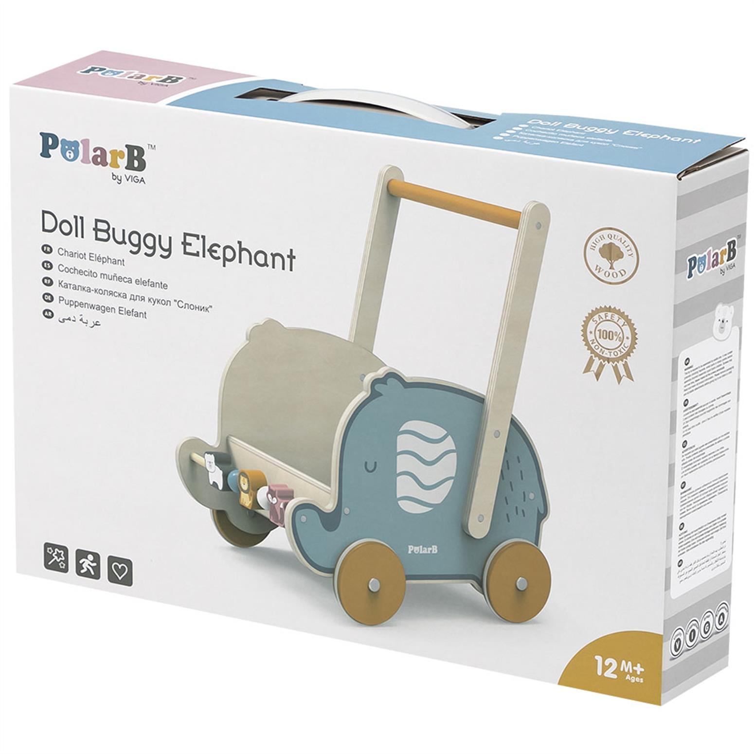 Doll Buggy Elephant
