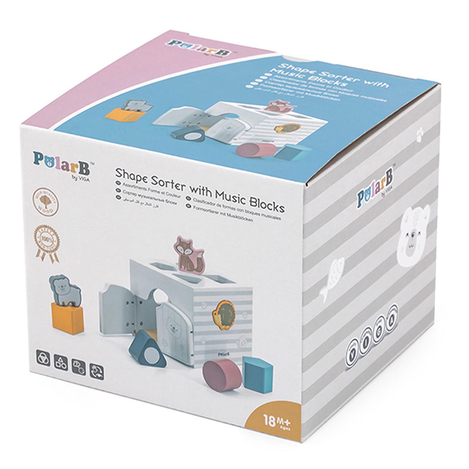 Shape Sorter with Music Blocks