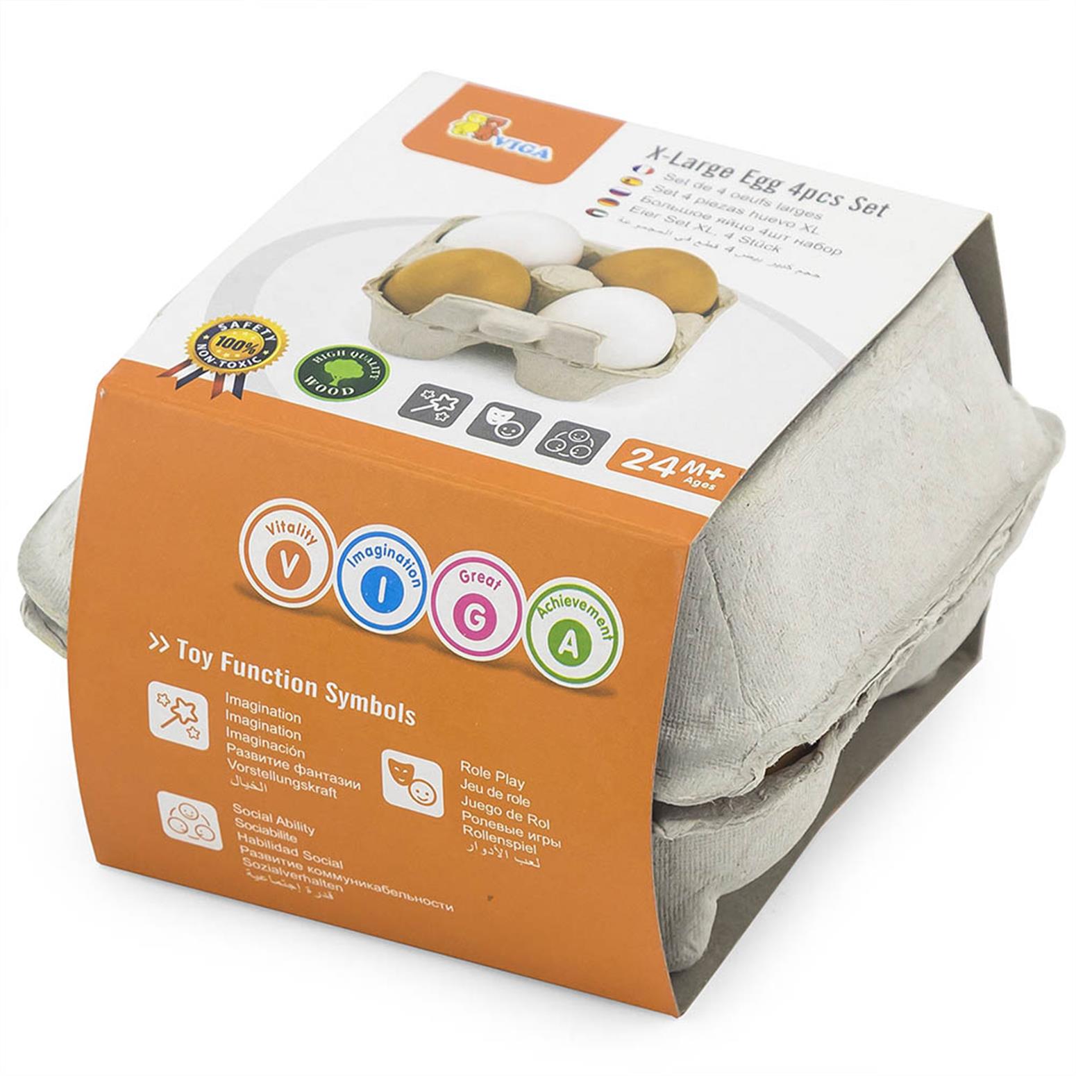 X-Large Egg 4pcs Set