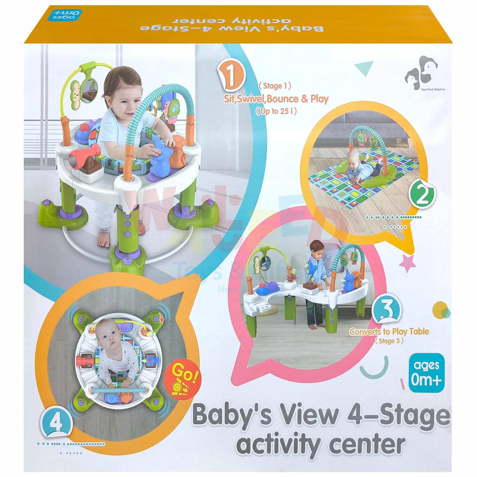 4 In 1 Baby Walker &  Jumping Chair