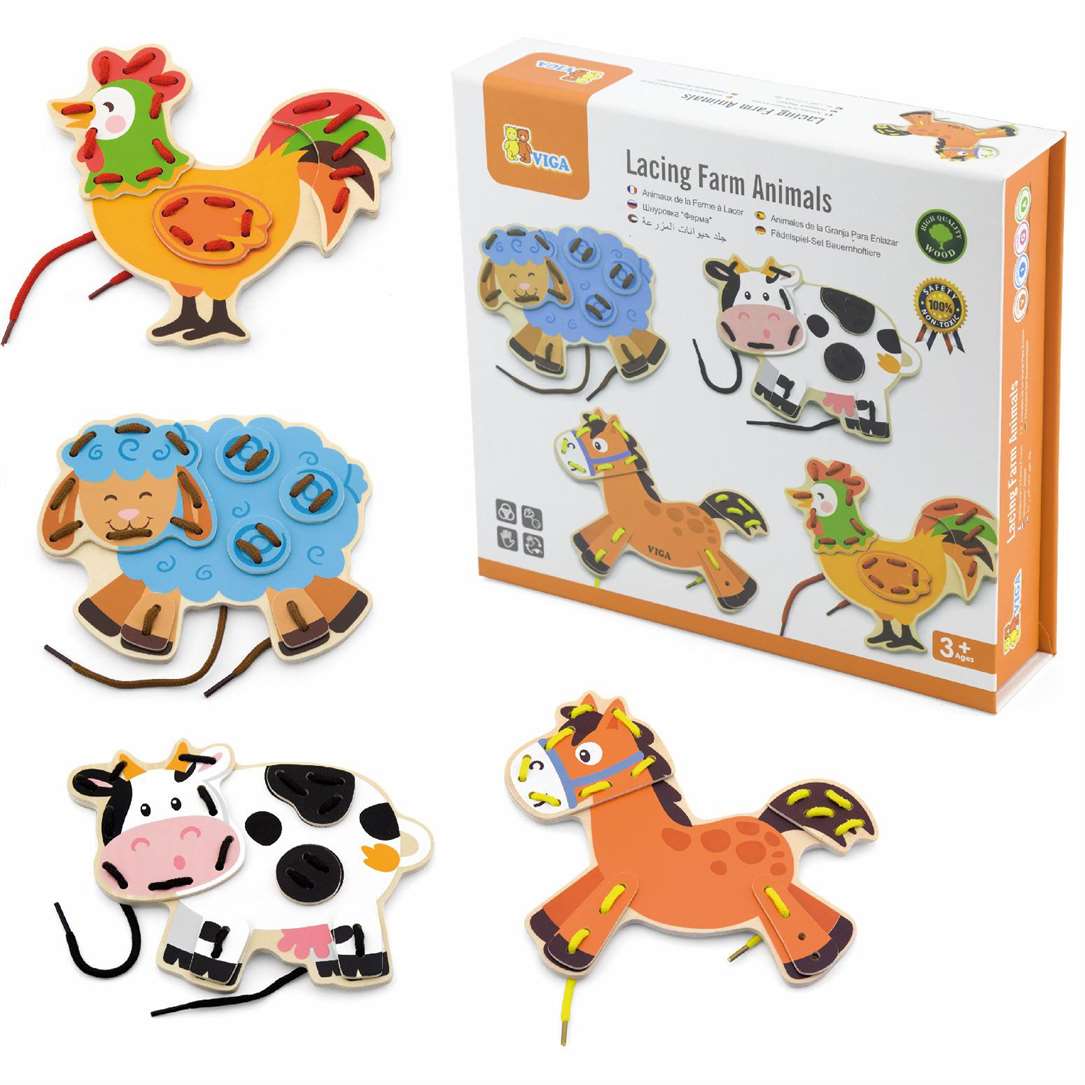 Lacing Farm Animals