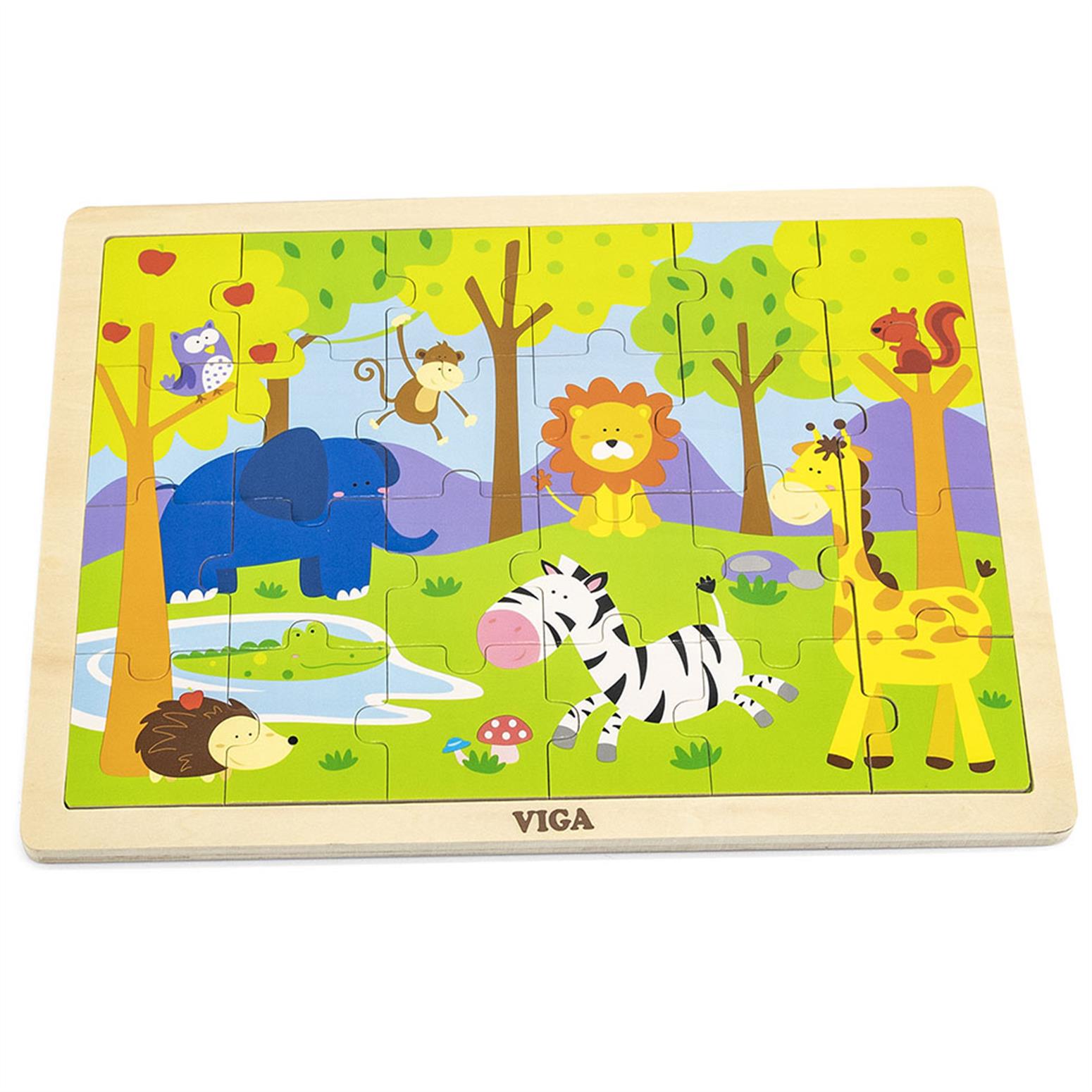 24 pcs Puzzle - Safari