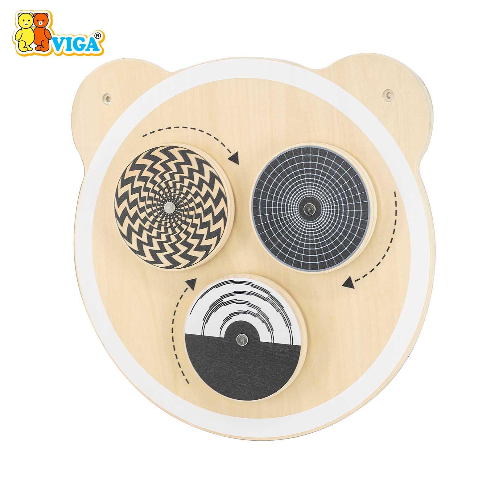 Wall Toy - Spinning Points