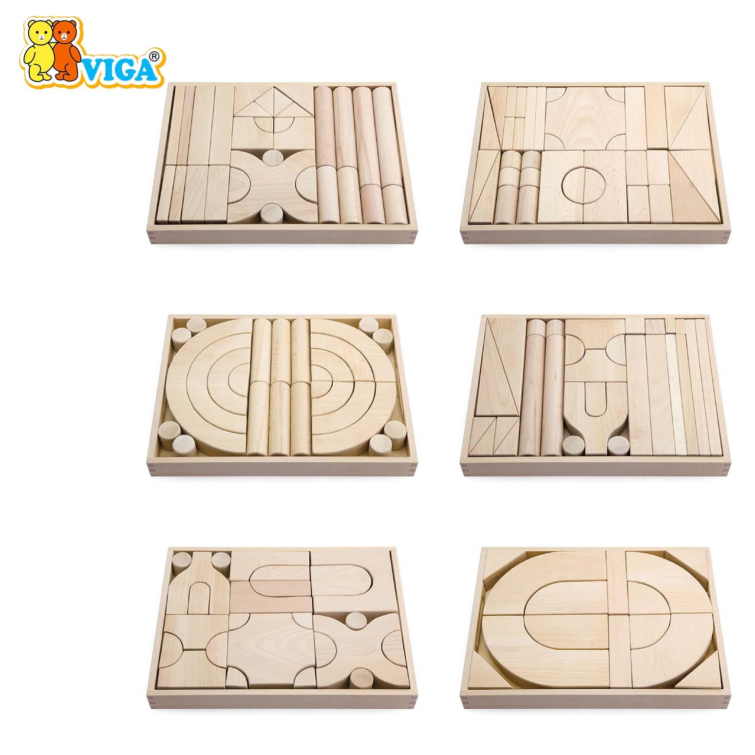 Wooden Block  -  6 Trays Set #2