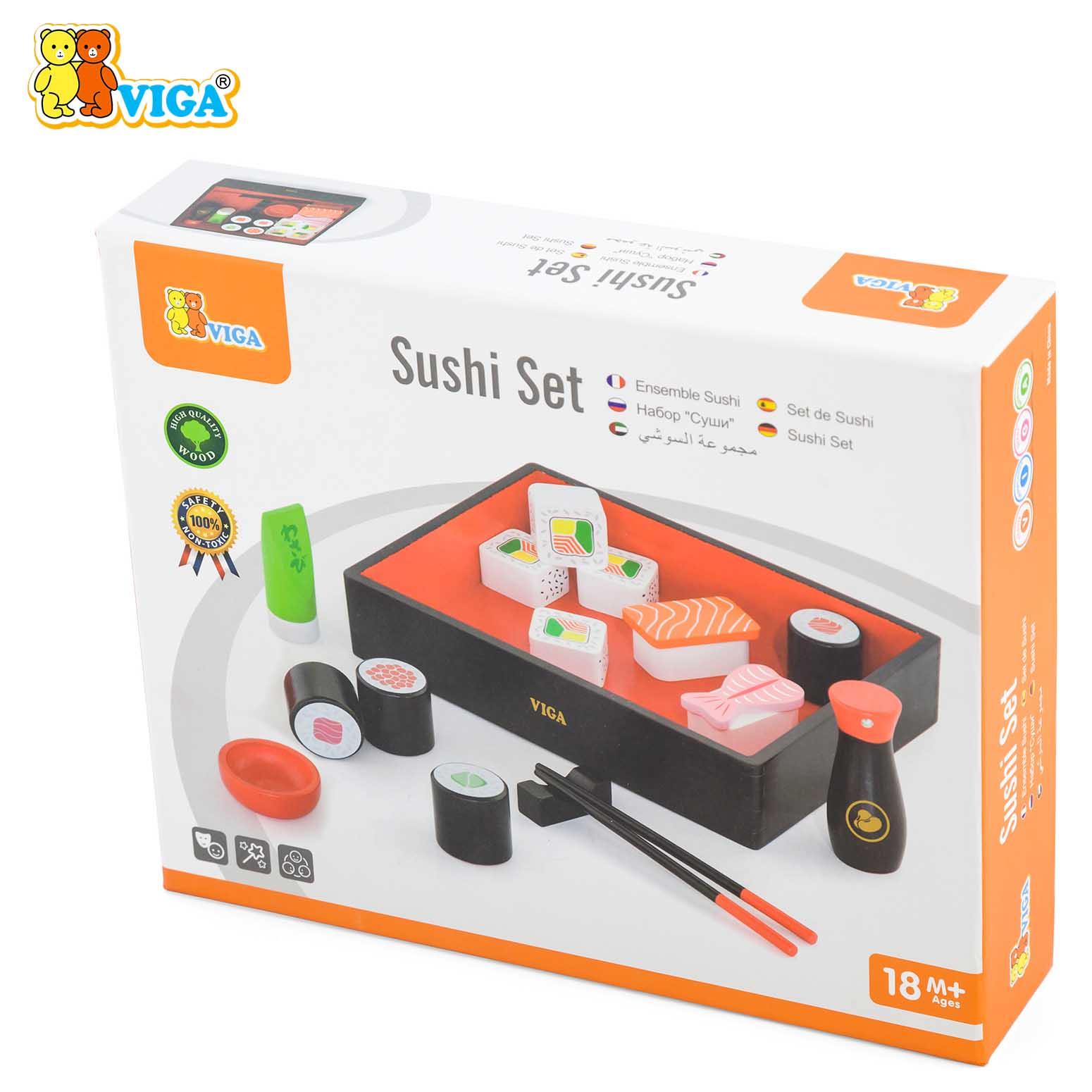 Wooden Sushi Set