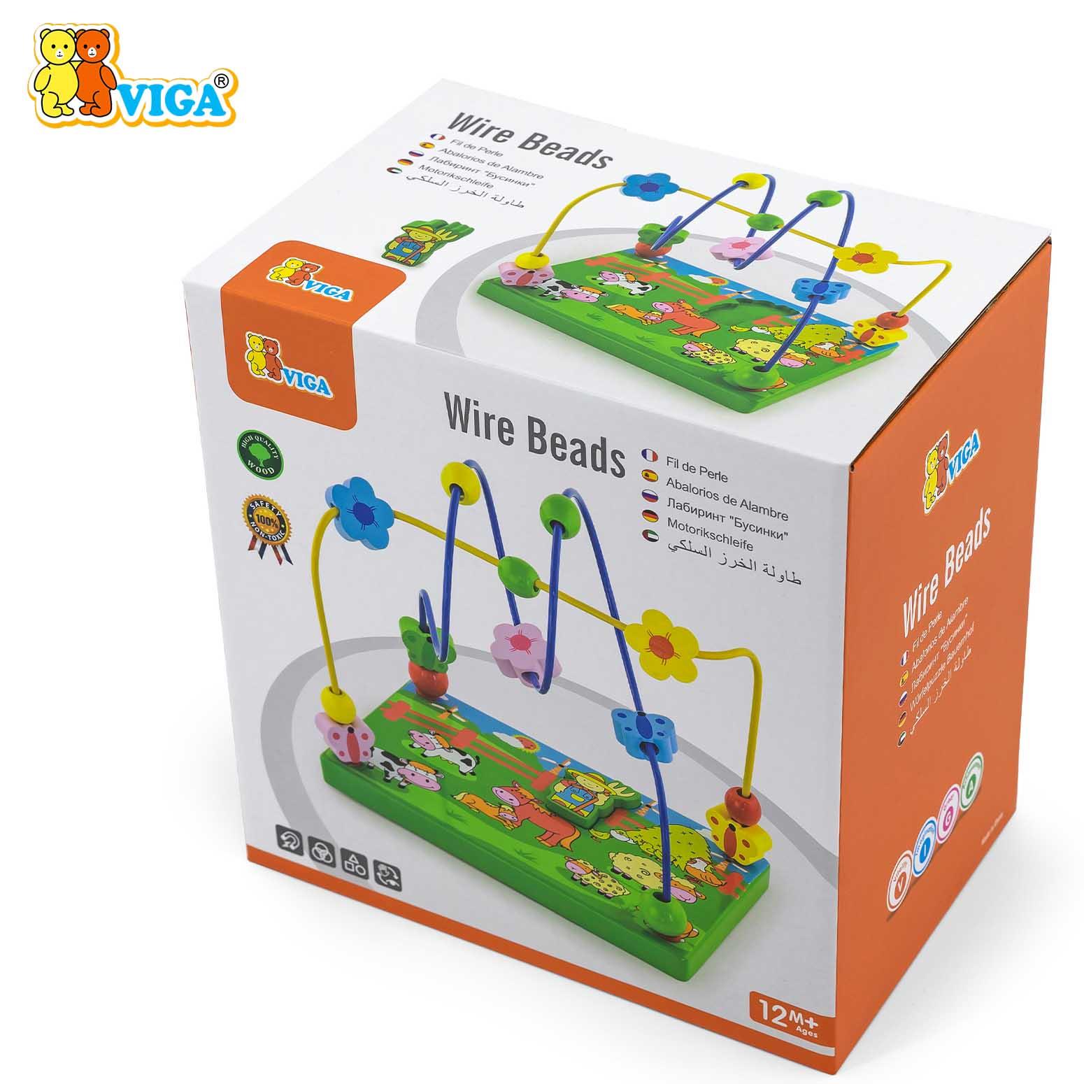 Wire Beads - Farm